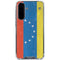 Venezuela Flag Distressed Galaxy A36 5G Clear Case